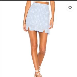 For Love and Lemons sweetheart skirt